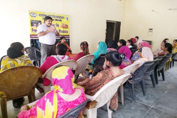 KVK Mohali organizes one week vocational training on bakery products